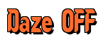 Rendering "Daze OFF" using Callimarker
