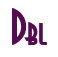 Rendering "Dbl" using Asia