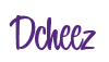 Rendering "Dcheez" using Bean Sprout