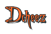Rendering "Dcheez" using Charming