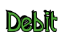 Rendering "Debit" using Agatha