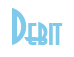 Rendering "Debit" using Asia
