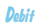 Rendering "Debit" using Big Nib