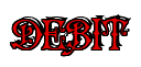 Rendering "Debit" using Carmencita