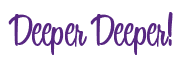 Rendering "Deeper Deeper!" using Bean Sprout