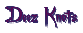 Rendering "Deez Knots" using Charming