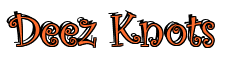Rendering "Deez Knots" using Curlz