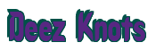 Rendering "Deez Knots" using Callimarker