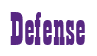 Rendering "Defense" using Bill Board