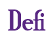 Rendering "Defi" using Credit River