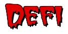Rendering "Defi" using Creeper