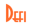 Rendering "Defi" using Asia
