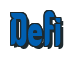 Rendering "Defi" using Callimarker
