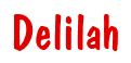 Rendering "Delilah" using Dom Casual