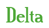 Rendering "Delta" using Credit River