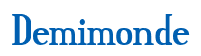 Rendering "Demimonde" using Credit River