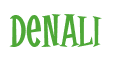 Rendering "Denali" using Cooper Latin