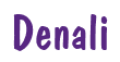 Rendering "Denali" using Dom Casual
