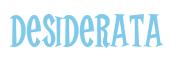 Rendering "Desiderata" using Cooper Latin