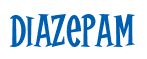 Rendering "Diazepam" using Cooper Latin
