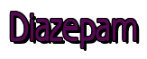 Rendering "Diazepam" using Beagle