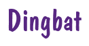 Rendering "Dingbat" using Dom Casual