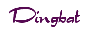 Rendering "Dingbat" using Dragon Wish