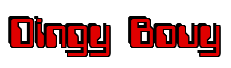Rendering "Dingy Bouy" using Computer Font