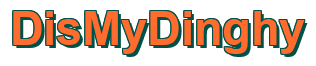 Rendering "DisMyDinghy" using Arial Bold