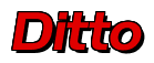 Rendering "Ditto" using Aero Extended