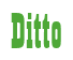 Rendering "Ditto" using Bill Board