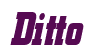 Rendering "Ditto" using Boroughs