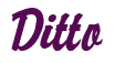 Rendering "Ditto" using Brisk