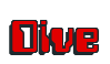 Rendering "Dive" using Computer Font