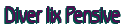 Rendering "Diver Iix Pensive" using Beagle