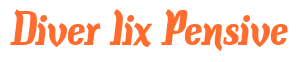 Rendering "Diver Iix Pensive" using Color Bar