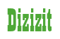 Rendering "Dizizit" using Bill Board