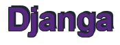 Rendering "Djanga" using Arial Bold
