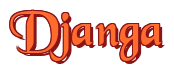 Rendering "Djanga" using Black Chancery