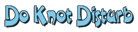 Rendering "Do Knot Disturb" using Crane