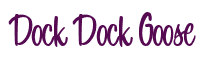 Rendering "Dock Dock Goose" using Bean Sprout