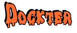 Rendering "Dockter" using Drippy Goo