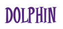 Rendering "Dolphin" using Cooper Latin