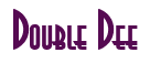Rendering "Double Dee" using Asia