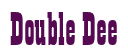 Rendering "Double Dee" using Bill Board