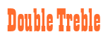 Rendering "Double Treble" using Bill Board