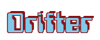 Rendering "Drifter" using Computer Font