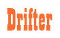 Rendering "Drifter" using Bill Board