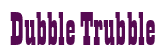 Rendering "Dubble Trubble" using Bill Board