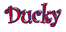 Rendering "Ducky" using Curlz